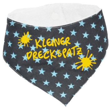 FARBGEWITTER Sabber-Tuch KLEINER DRECKSPATZ mit Sternen
